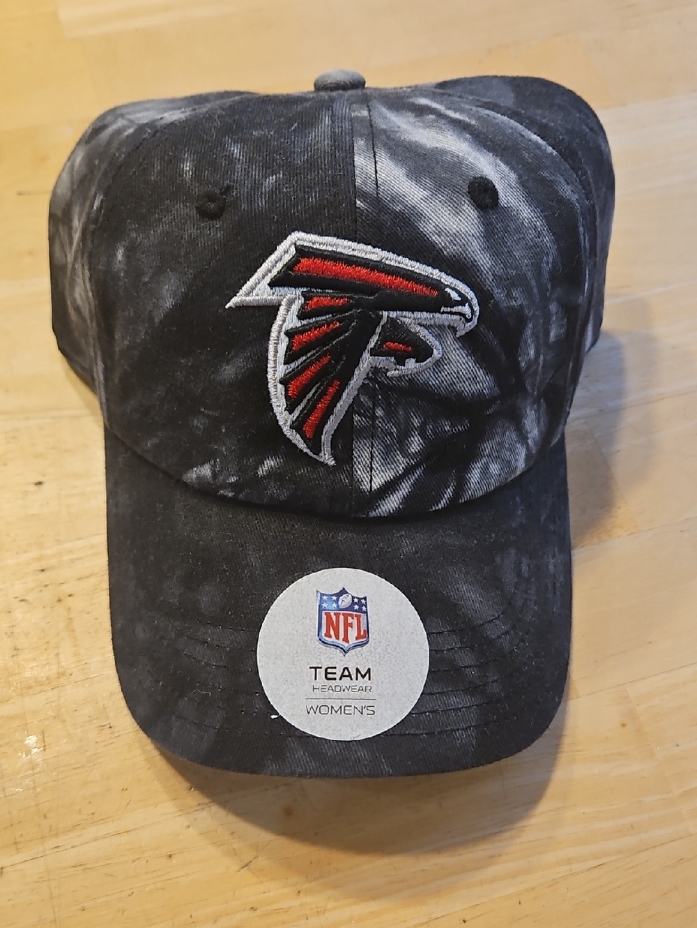 NFL Atlanta Falcons Black and Red Tie-Dye Women's Cap